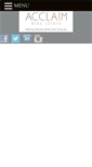 Mobile Screenshot of acclaimre.com